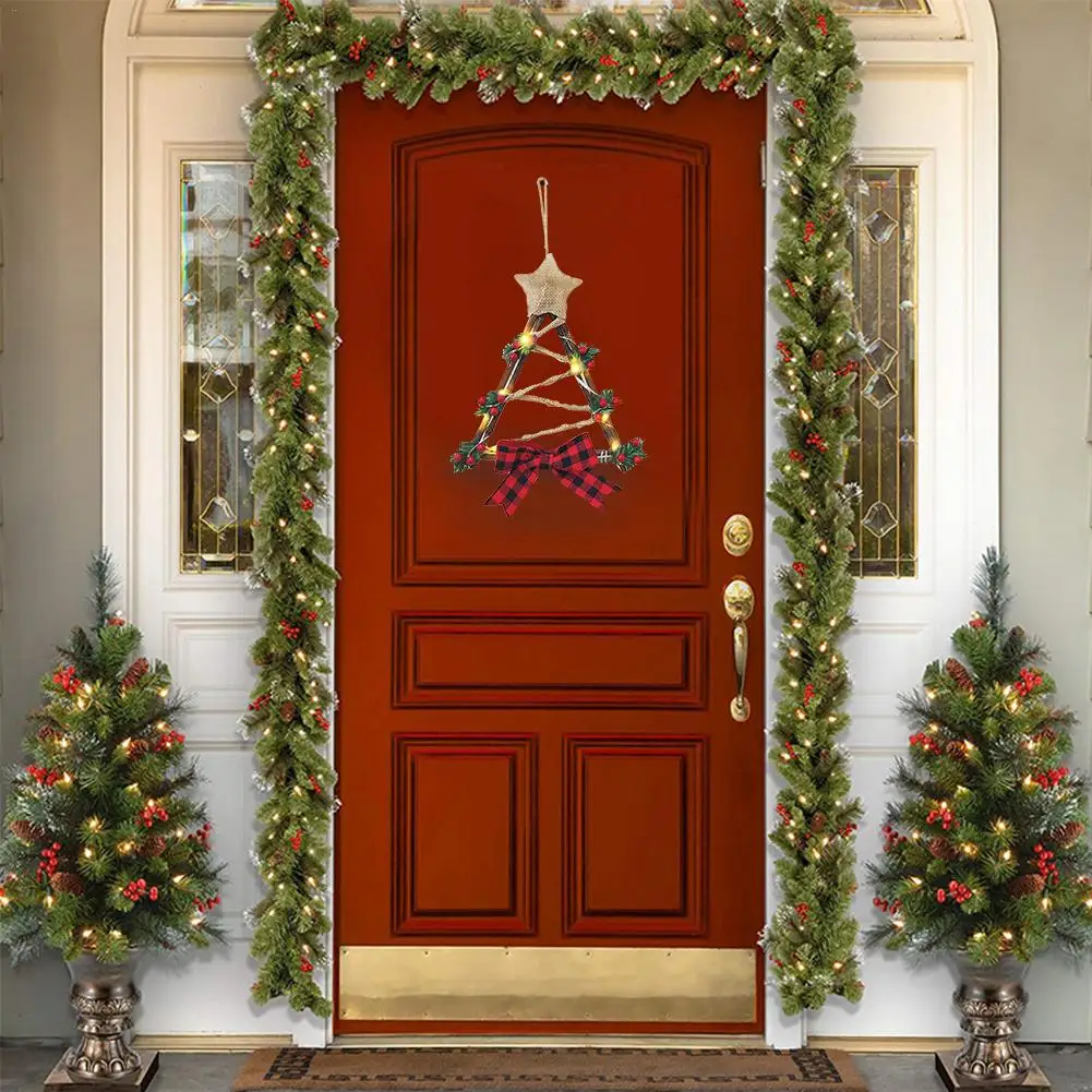 Christmas Wooden Wreath Home Pendant LED Light Wooden Hanging Ornaments for Christmas Holiday Wood House Xmas Tree Hanging Decor
Christmas Wooden Wreath Home Pendant LED Light Wooden Hanging Ornaments for Christmas Holiday Wood House Xmas Tree Hanging Decor