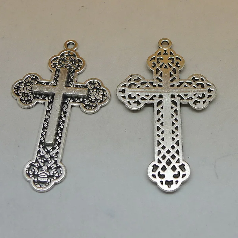 RONGQING 2018 New 25pcs/pack Crosses 52x34mm Religion DIY Necklace Hollow Pendant accessories Jewelry Charms
RONGQING 2018 New 25pcs/pack Crosses 52x34mm Religion DIY Necklace Hollow Pendant accessories Jewelry Charms