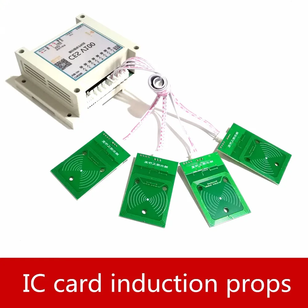 Реальная жизнь игры реквизит для побега из комнаты RFID IC карты индукционный Замок