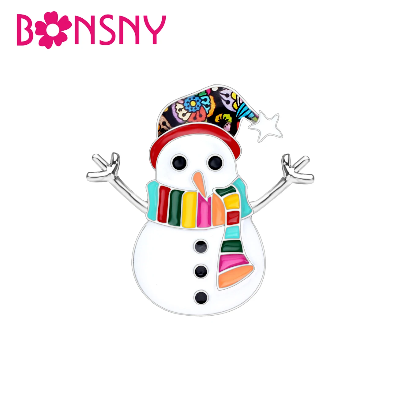 Bonsny Enamel Alloy Cartoon Christmas Snowman Brooches Clothes Scarf Decoration Pin Jewelry Gift For Women Girls Teens Bijoux
Bonsny Enamel Alloy Cartoon Christmas Snowman Brooches Clothes Scarf Decoration Pin Jewelry Gift For Women Girls Teens Bijoux