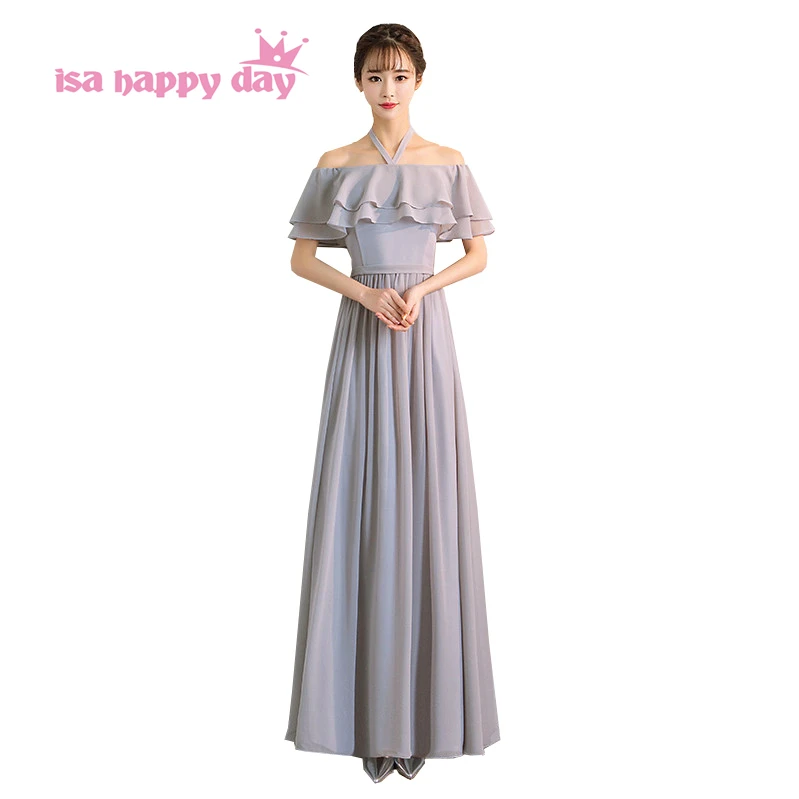 gray color country boat neck bridesmaids long bridesmaid dresses size 2020 bridal party ball dress gowns under 100 H4192
gray color country boat neck bridesmaids long bridesmaid dresses size 2020 bridal party ball dress gowns under 100 H4192