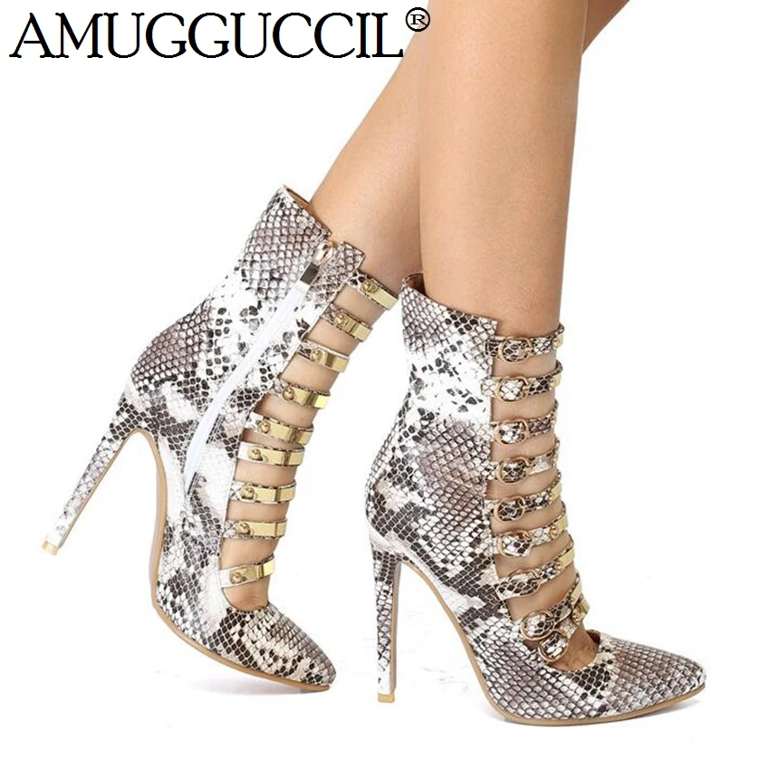 2021 New Plus Big Size 35-47 Serpentine leather Buckle Zip Fashion Sexy High Heel Females Lady Sandals Women Summer Boots X1818
2021 New Plus Big Size 35-47 Serpentine leather Buckle Zip Fashion Sexy High Heel Females Lady Sandals Women Summer Boots X1818