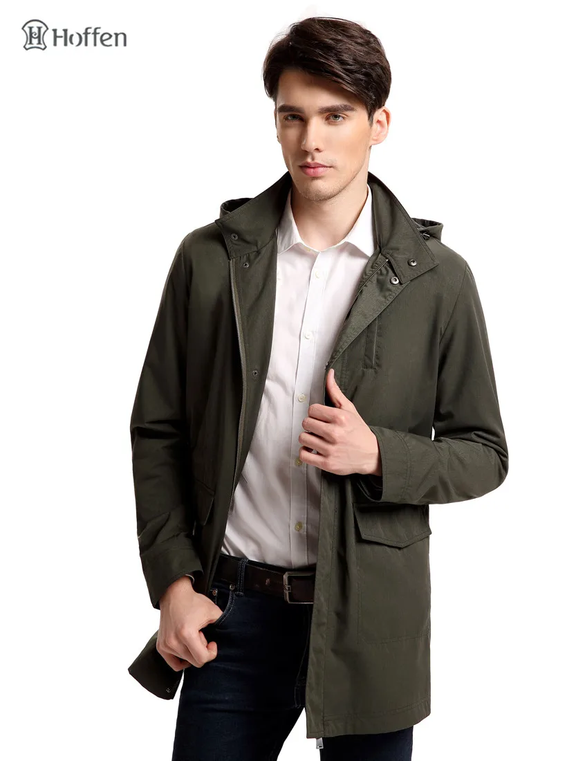 Hoffen Hot Sale Winter Men's Hooded Parka Jacket Zipper Design Casual Outwear long Overcoat jaqueta masculina MJ16S-1136
Hoffen Hot Sale Winter Men's Hooded Parka Jacket Zipper Design Casual Outwear long Overcoat jaqueta masculina MJ16S-1136