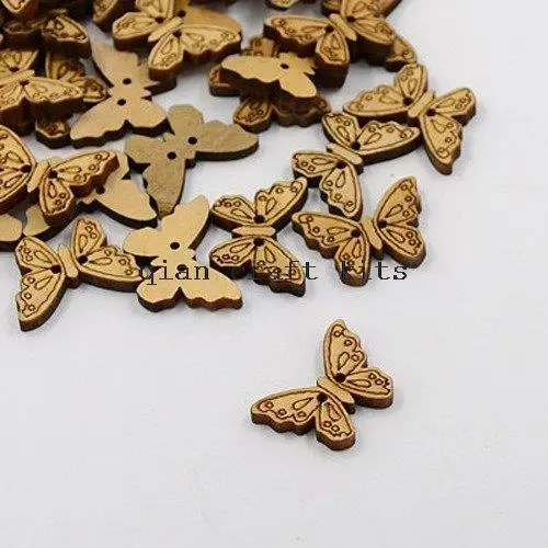 600 pcs big medium DIY Kawaii Wood Button wooden buttons Butterfly Natural color 28mmx15mm scrapbooking sewing
600 pcs big medium DIY Kawaii Wood Button wooden buttons Butterfly Natural color 28mmx15mm scrapbooking sewing
