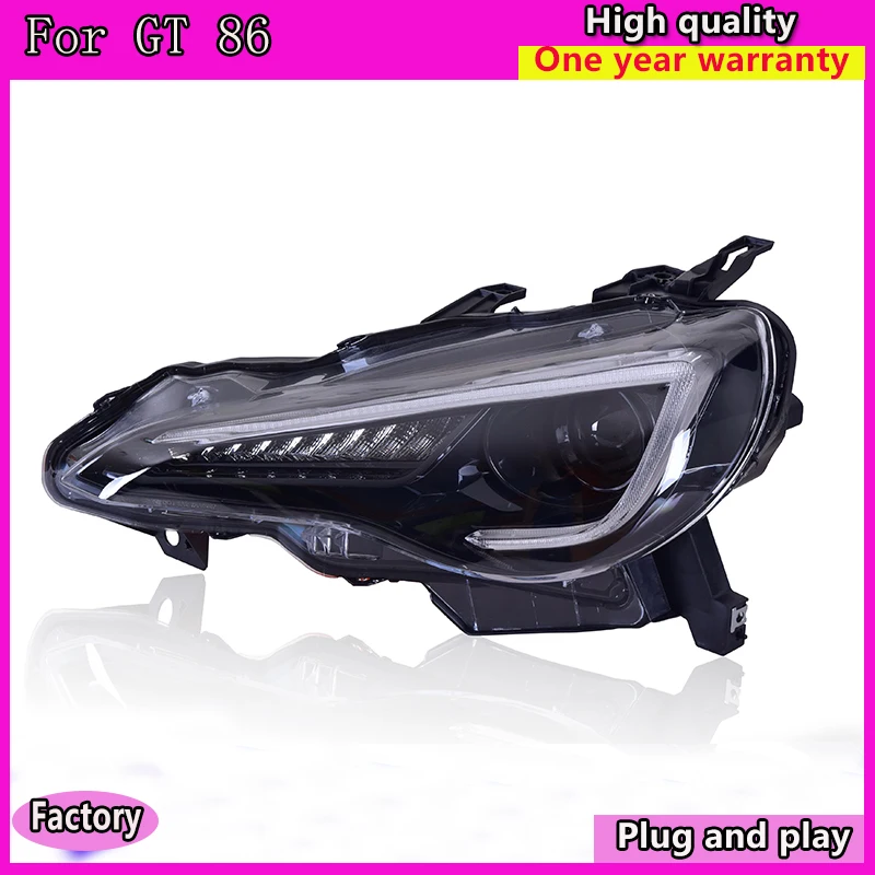 Car Styling for FOR Toyota FT GT 86 FT86 GT86 Subaru BRZ 2012-2018 Headlights LED Headlight DRL Lens Double Beam
Car Styling for FOR Toyota FT GT 86 FT86 GT86 Subaru BRZ 2012-2018 Headlights LED Headlight DRL Lens Double Beam