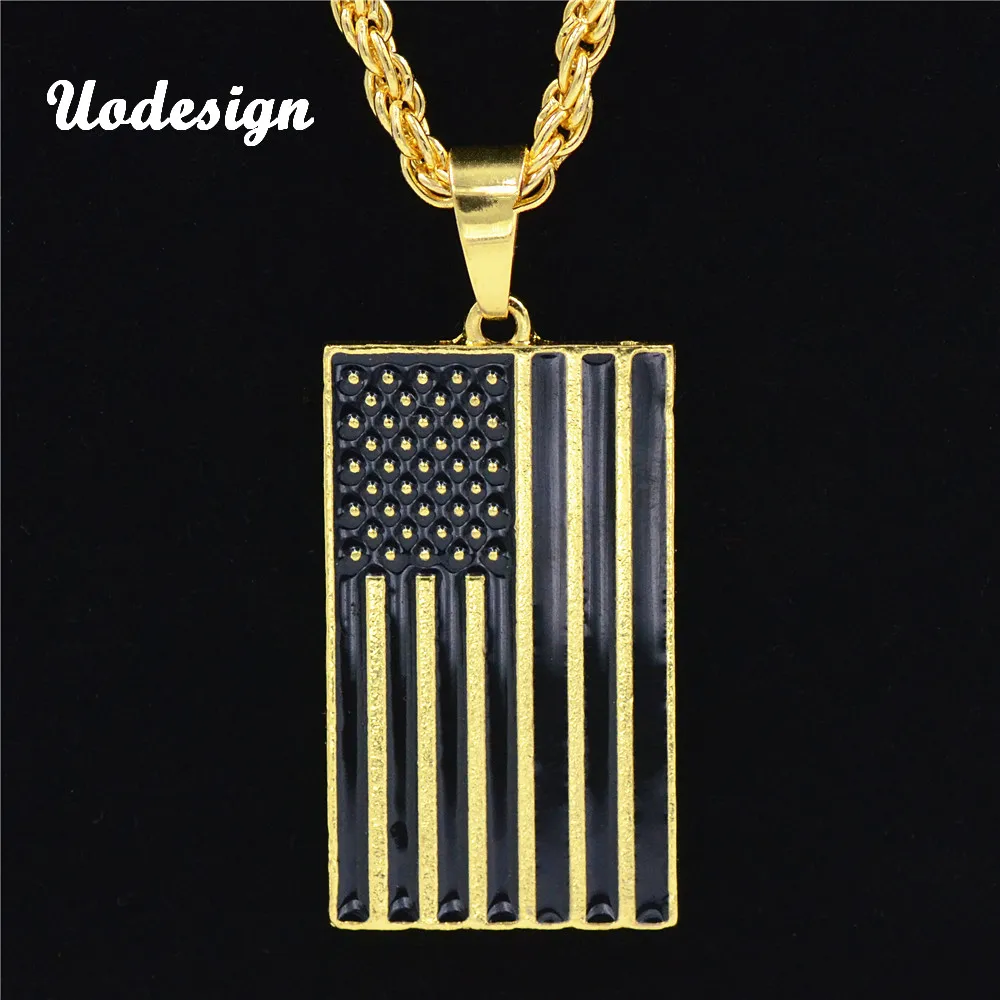 Uodesign Creative Design Alloy Gold Color American Flag Pendant Necklace USA Patriot Freedom Stars And Stripes Necklace Jewelry
Uodesign Creative Design Alloy Gold Color American Flag Pendant Necklace USA Patriot Freedom Stars And Stripes Necklace Jewelry
