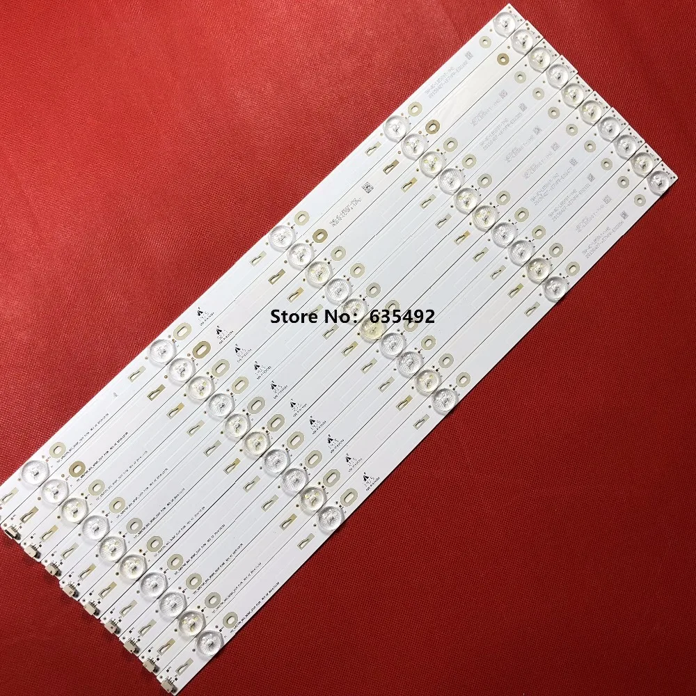 Original 1set=10pieces LED Backlight strip lamp For TCL L50F3800A led strip 4C-LB500T-YH2 TOT-50D2700-8X5-3030C-5S1P
Original 1set=10pieces LED Backlight strip lamp For TCL L50F3800A led strip 4C-LB500T-YH2 TOT-50D2700-8X5-3030C-5S1P