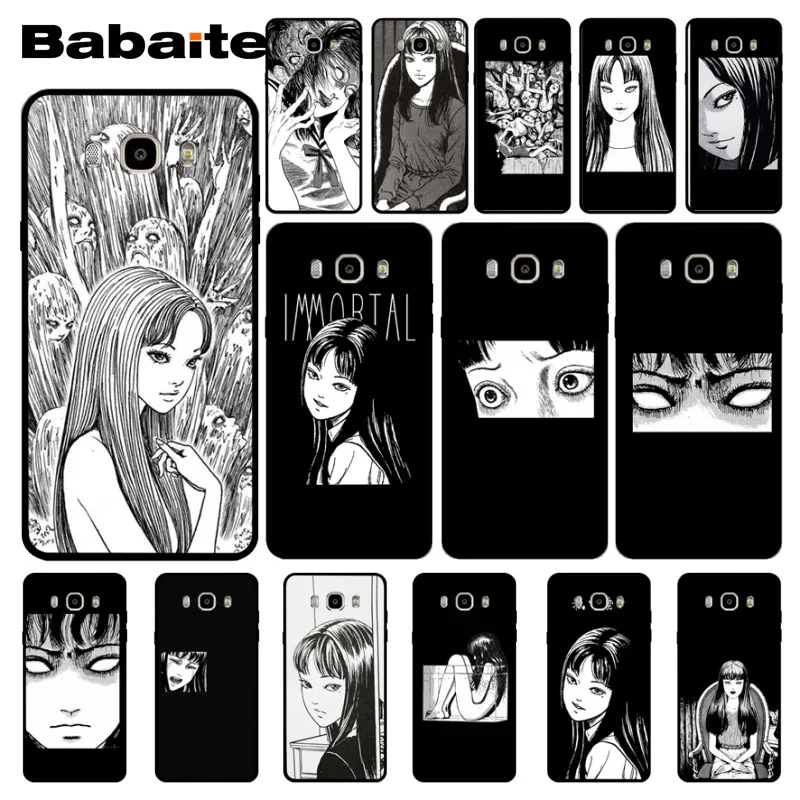 Babaite Japanese horror comic Tomie TPU black Phone Case Cover Shell for samsung J510 j1 j3 j7 note 3 note4 note5 case coque
Babaite Japanese horror comic Tomie TPU black Phone Case Cover Shell for samsung J510 j1 j3 j7 note 3 note4 note5 case coque