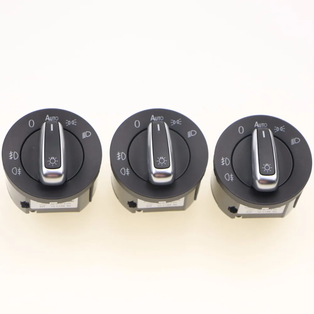 3Pcs Original Chrome Auto Car Headlight Switch Fog Light Lamp Switch 5ND 941 431B 3C8 941 431B For VW Golf MK6 T5 Passat Tiguan
3Pcs Original Chrome Auto Car Headlight Switch Fog Light Lamp Switch 5ND 941 431B 3C8 941 431B For VW Golf MK6 T5 Passat Tiguan