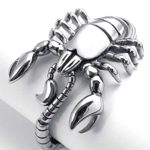 Heavy Men's Stainless Steel Scorpions Bracelets Punk Rock Shiny Hand Chain Biker Animal Bracelets Bangle Jewelry Gifts
Heavy Men's Stainless Steel Scorpions Bracelets Punk Rock Shiny Hand Chain Biker Animal Bracelets Bangle Jewelry Gifts