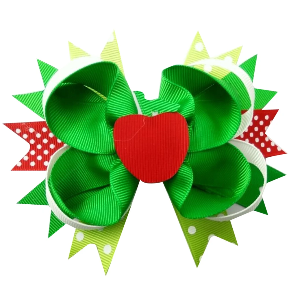 5 Inch Apple Hair Accessories Hair Bow Colorful Fashion Elements Girls Hair Accessories Cartoon Kids Headdress
5 Inch Apple Hair Accessories Hair Bow Colorful Fashion Elements Girls Hair Accessories Cartoon Kids Headdress