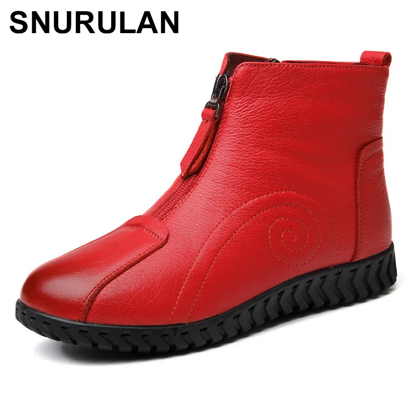 SNURULAN/Лидер продаж 2018 г. Новые мягкие удобные ботинки Осень-зима нескользящая обувь из воловьей кожи на плоской подошве женские ботинки
SNURULAN/Лидер продаж 2018 г. Новые мягкие удобные ботинки Осень-зима нескользящая обувь из воловьей кожи на плоской подошве женские ботинки
