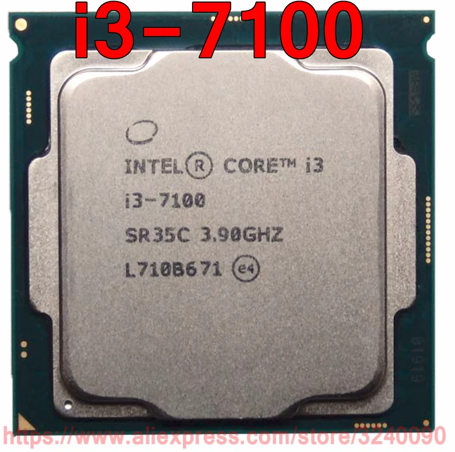 Новинка! Оригинальный процессор Intel Core 7 series Процессор i3 7100 3 90 ГГц м двухъядерный