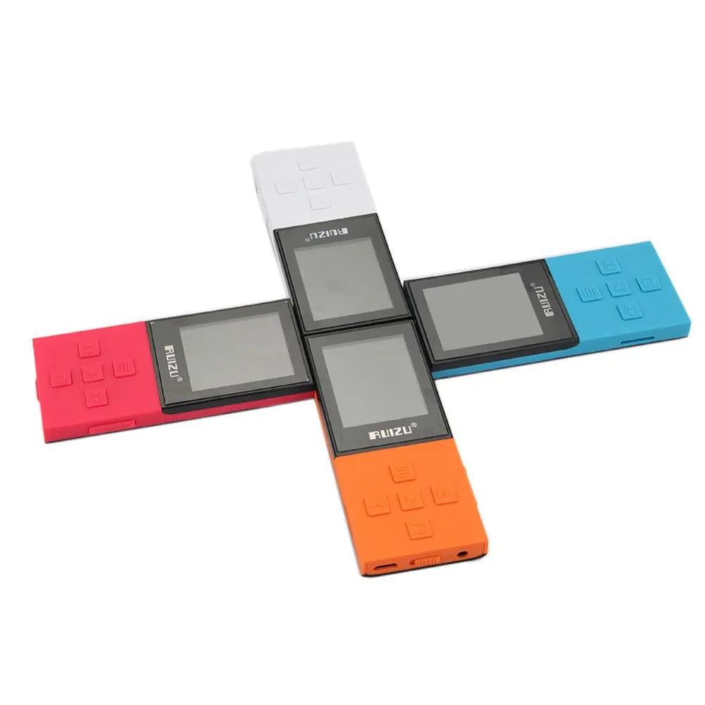 Оригинальный RUIZU X18 8G спортивный MP3-плеер без потерь fm-радио 4 0 музыкальный плеер