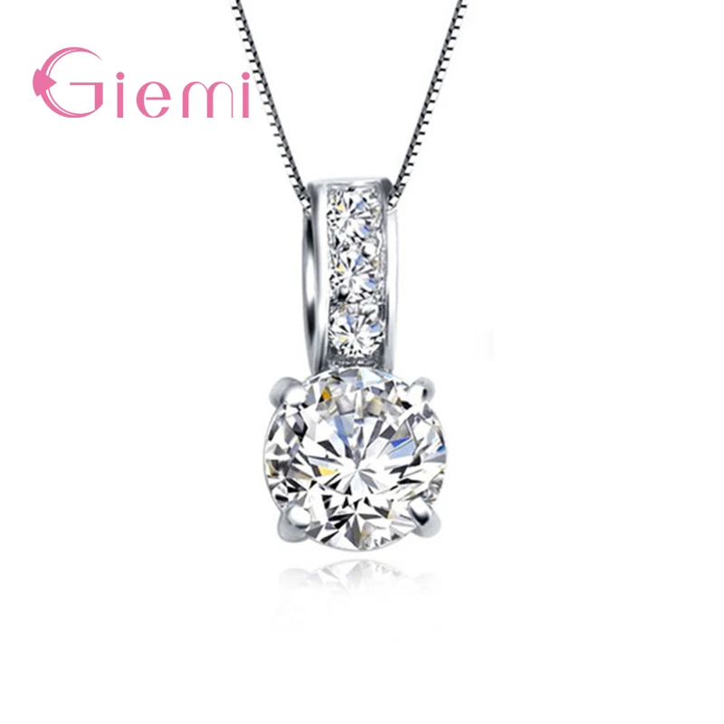 Honey Sweet Round Crystals Filled Elegance Pendent Necklace 925 Sterling Silver Clean CZ For Woman Lady Gift Wholesale
Honey Sweet Round Crystals Filled Elegance Pendent Necklace 925 Sterling Silver Clean CZ For Woman Lady Gift Wholesale