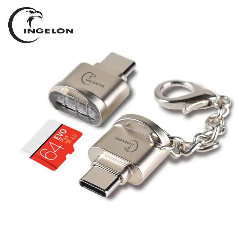 Ingelon TYPE C-TF OTG Micro SD TF Memory Card Reader Microsd Adapter For Macbook Or Smartphone With Type c USB C OTG
Ingelon TYPE C-TF OTG Micro SD TF Memory Card Reader Microsd Adapter For Macbook Or Smartphone With Type c USB C OTG