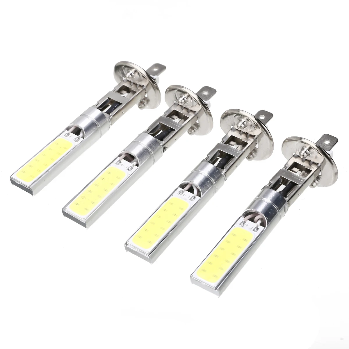 4pcs H1 COB LED Car Headlight Hi/Lo Beam Light White 6000K 60W 6000LM Car Driving Light Lamp Car Light Source
4pcs H1 COB LED Car Headlight Hi/Lo Beam Light White 6000K 60W 6000LM Car Driving Light Lamp Car Light Source