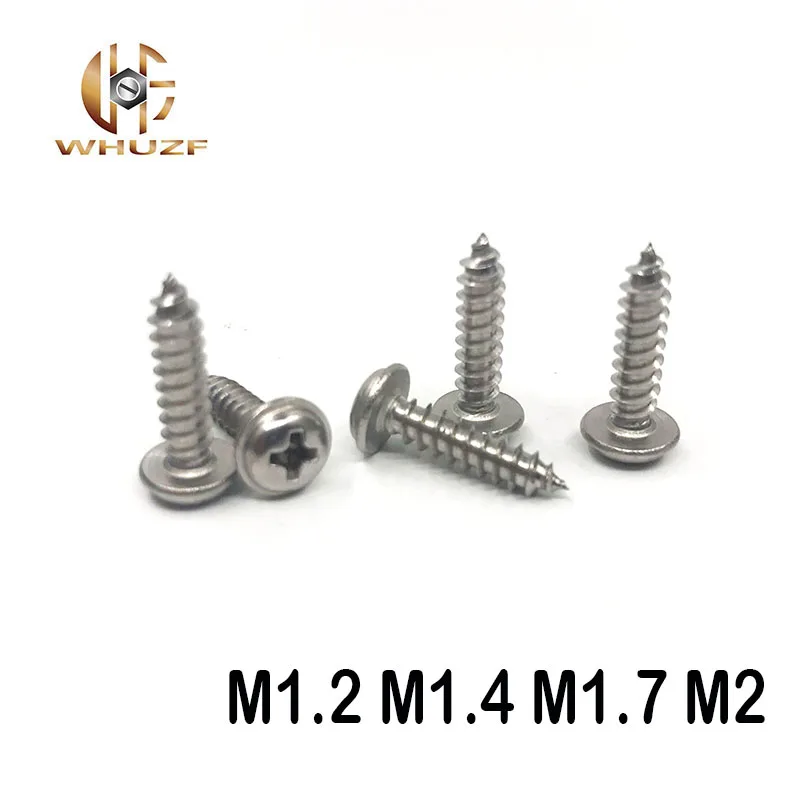 Самонарезающий винт M1.2, M1.4, M1.7, M2, PWA с никелевым покрытием и круглой головкой
Самонарезающий винт M1.2, M1.4, M1.7, M2, PWA с никелевым покрытием и круглой головкой