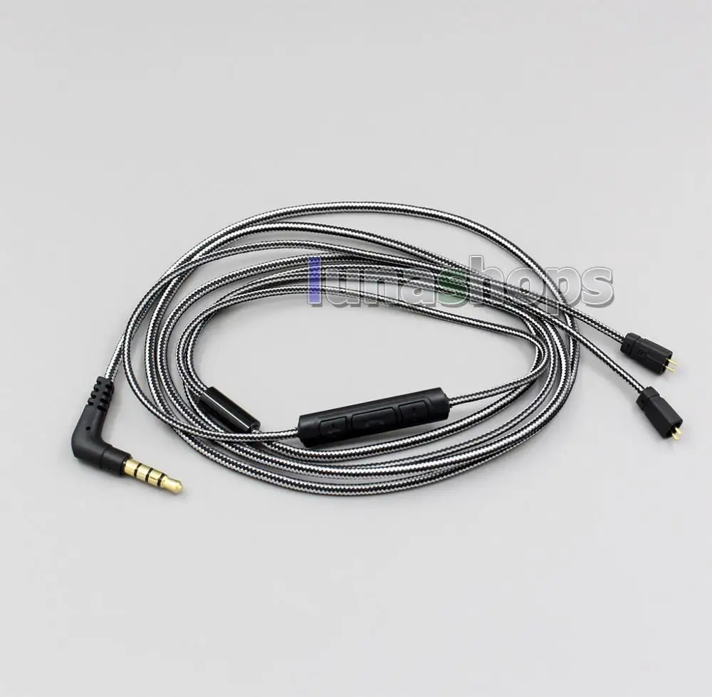 LN005090 Black/White + Mic Remote Earphone Cable For Ultimate Ears UE TF10 SF3 SF5 5EB 5pro TripleFi 15vm
LN005090 Black/White + Mic Remote Earphone Cable For Ultimate Ears UE TF10 SF3 SF5 5EB 5pro TripleFi 15vm