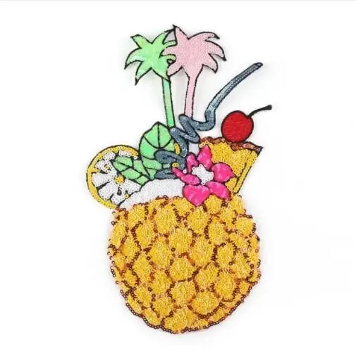 DD New Yellow Pineapple Sequined Sew on Patches for Clothes Large Fruit Sequins Patch DIY Craft Sewing Decals 2 PCS/lot
DD New Yellow Pineapple Sequined Sew on Patches for Clothes Large Fruit Sequins Patch DIY Craft Sewing Decals 2 PCS/lot