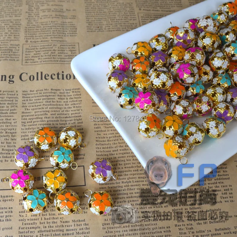 Колокольчик для домашних животных 18 мм 100 шт./лот|cat pet|lot lotlot 100pcs |
