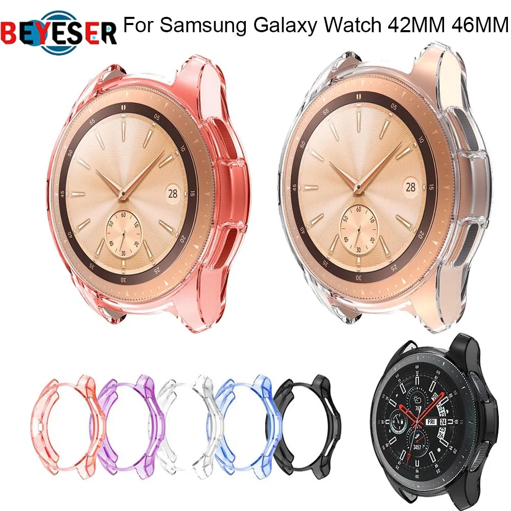 TPU Case Cover For Samsung Galaxy watch 46mm Gear S3 Frontier Protect shell replacement Protective For Samsung Galaxy watch 42mm
TPU Case Cover For Samsung Galaxy watch 46mm Gear S3 Frontier Protect shell replacement Protective For Samsung Galaxy watch 42mm