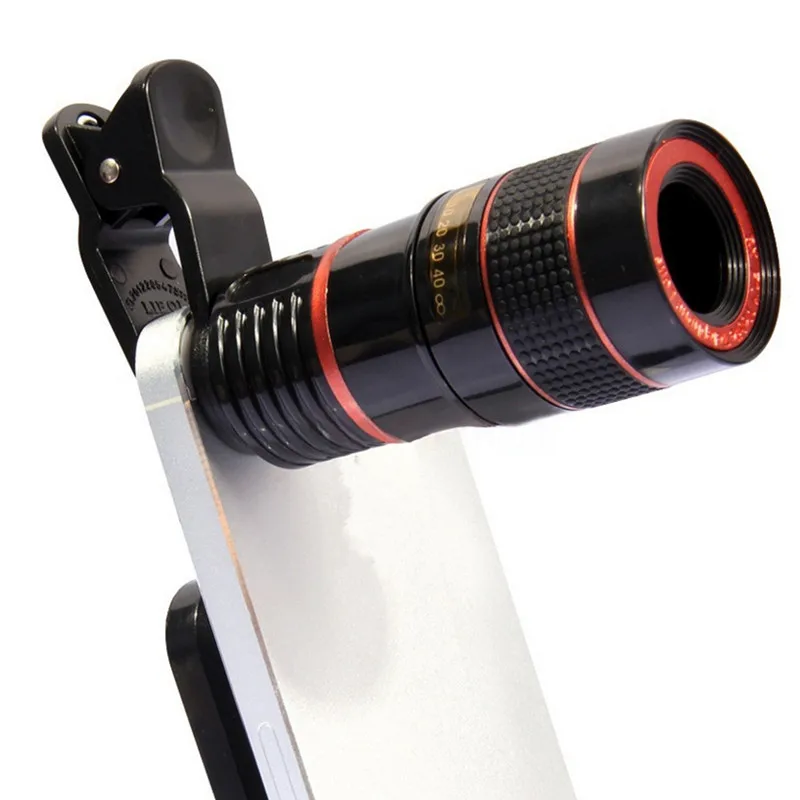 

8X HD Zoom Mobile Phone Magnifying Glass Microscope Digital Telescope Camera Lens for Mobile Phone Camera Magnifying Glass
