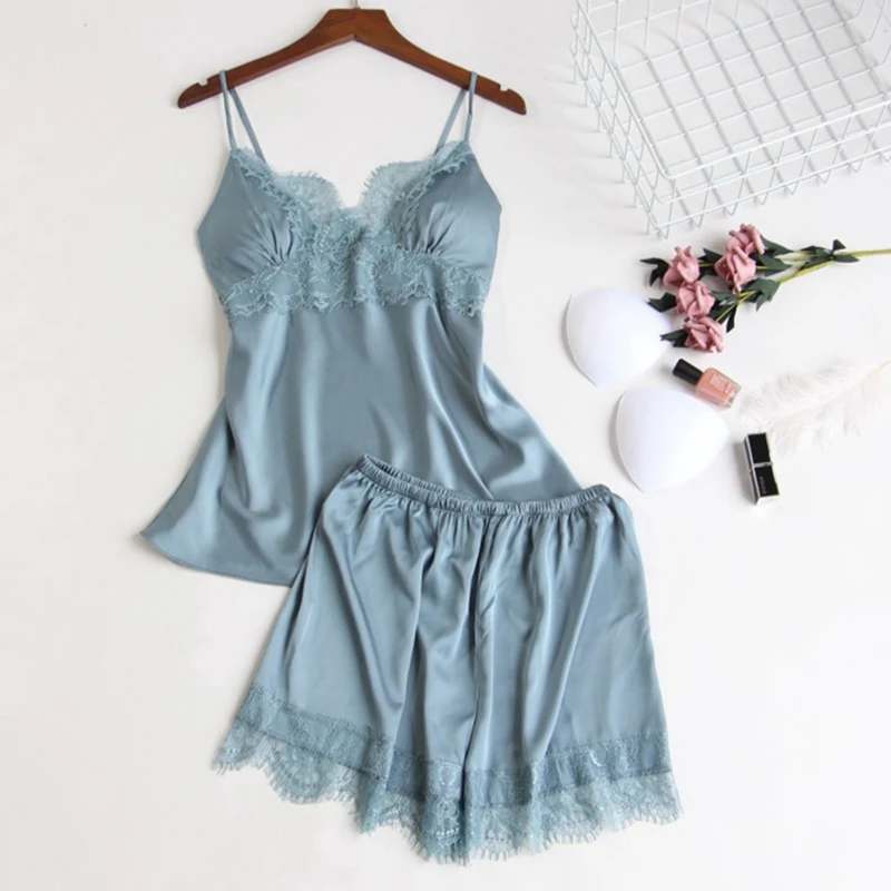 Pyjama Femme Home Suit for Women Pijamas Silk Sexy Lingerie Ladies Lace Nightwear Sleep Wear Floral robes bridesmaids bath robe
Pyjama Femme Home Suit for Women Pijamas Silk Sexy Lingerie Ladies Lace Nightwear Sleep Wear Floral robes bridesmaids bath robe