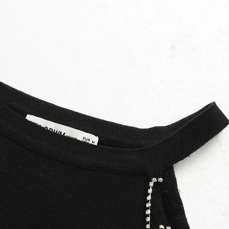 Spring new off-the-shoulder bright hollow tassel long sleeve wild pullover sweater women's clothing BB9073
Spring new off-the-shoulder bright hollow tassel long sleeve wild pullover sweater women's clothing BB9073