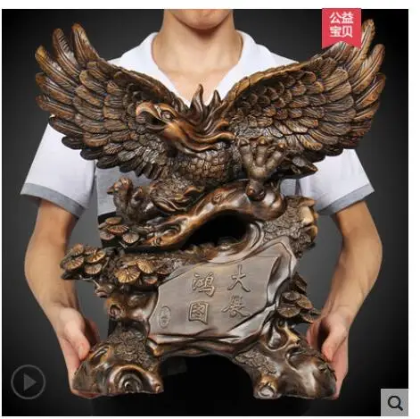 Grand exhibition of eagle Chinese decoration owl office desktop Bird creativity Owl Eagle animal home decoration crafts statue
Grand exhibition of eagle Chinese decoration owl office desktop Bird creativity Owl Eagle animal home decoration crafts statue