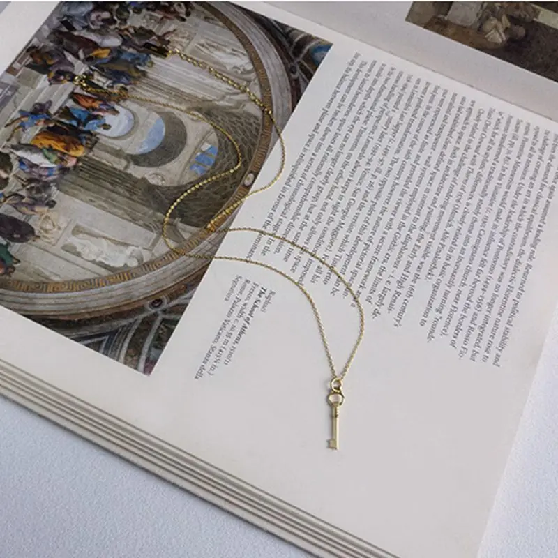 Silvology 925 Sterling Silver Key Necklace Gold Creative Light Luxury Elegant Pendant Necklace for Women 2019 Festival Jewelry
Silvology 925 Sterling Silver Key Necklace Gold Creative Light Luxury Elegant Pendant Necklace for Women 2019 Festival Jewelry