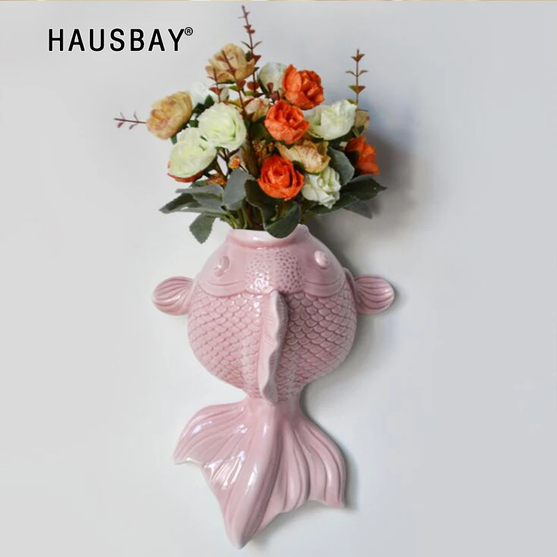 Ceramic Goldfish Vase Home Wall Decoration Wall Hanging 3D Mural Blue Starfish Hotel Wall background Decor Animal Sculpture 5461
Ceramic Goldfish Vase Home Wall Decoration Wall Hanging 3D Mural Blue Starfish Hotel Wall background Decor Animal Sculpture 5461