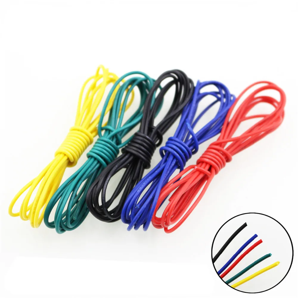 1 meter UL 1007 22 AWG 10 color optional wire and cable tinned copper wire DIY electronic wire stranded wire
1 meter UL 1007 22 AWG 10 color optional wire and cable tinned copper wire DIY electronic wire stranded wire