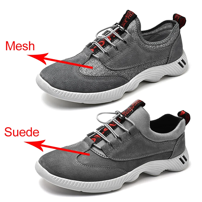Plus Size 38-46 Men Running Shoes Genuine Leather Sport Shoes Men Breathable Mesh Men Sneakers
Plus Size 38-46 Men Running Shoes Genuine Leather Sport Shoes Men Breathable Mesh Men Sneakers