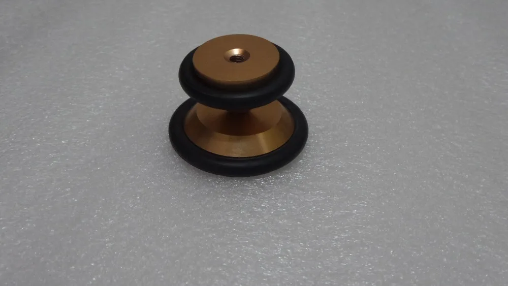 Gold 33mm Aluminum Shock pad for Bookshelf Speakers Shock Decoding Amp Preamp Tube Amp ( 33mm Spikes + Pads Set Self-adhesive )
Gold 33mm Aluminum Shock pad for Bookshelf Speakers Shock Decoding Amp Preamp Tube Amp ( 33mm Spikes + Pads Set Self-adhesive )