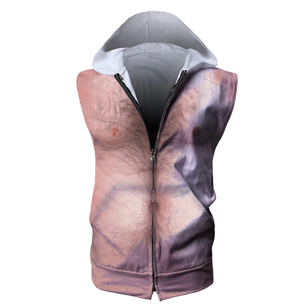 3D printing Sleeveless Tank Tops zipper Hoodies Sweatshirts Men summer Thin Chest hair powdeBodybuilding Hoodies Fitness Clothes
3D printing Sleeveless Tank Tops zipper Hoodies Sweatshirts Men summer Thin Chest hair powdeBodybuilding Hoodies Fitness Clothes