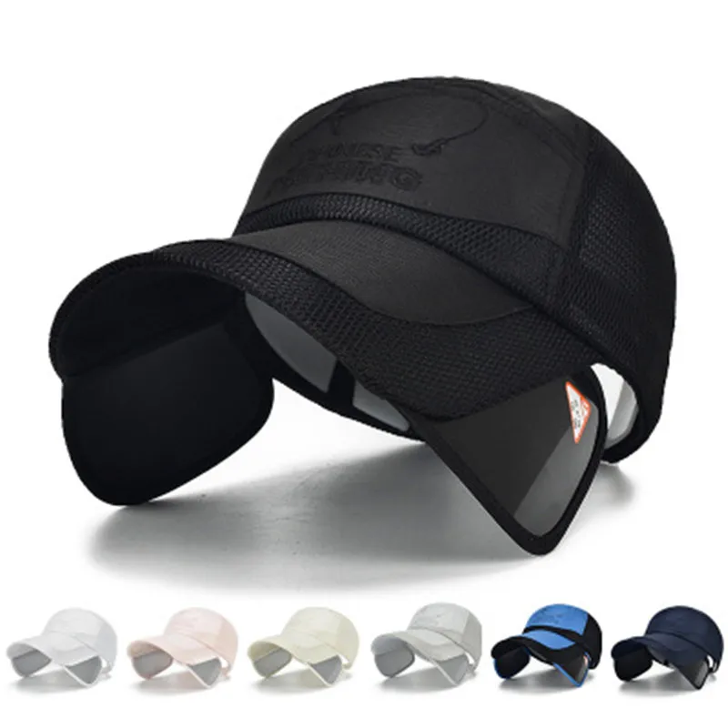 7 Colors Sunshade Sports Cap Women Men Outdoor Sports UV Protection Face Running Cap Adjustable Summer Breathable Mesh Hat
7 Colors Sunshade Sports Cap Women Men Outdoor Sports UV Protection Face Running Cap Adjustable Summer Breathable Mesh Hat