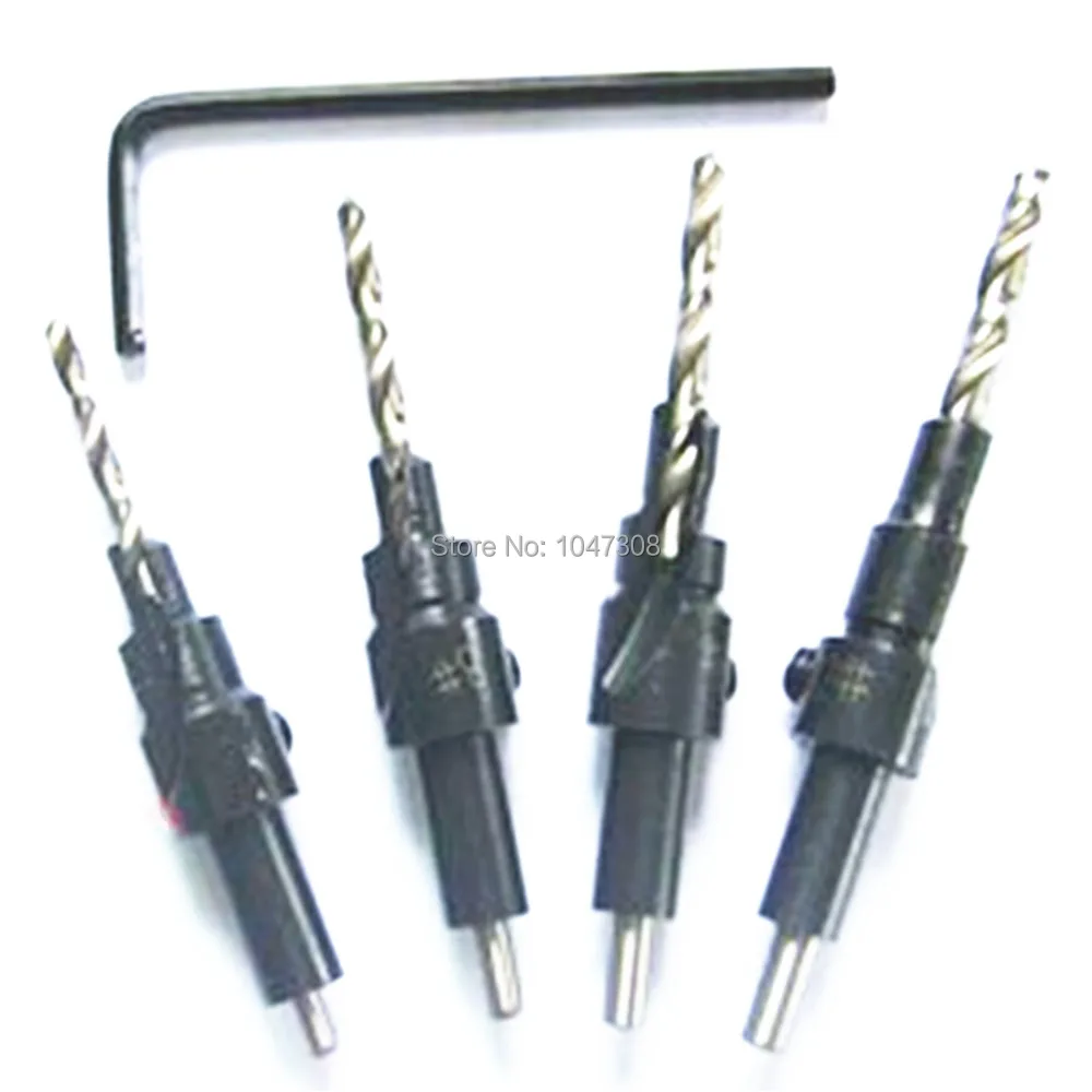 4pcs Power Groove Tapered Countersinks Woodworking Countersink Drill Bits Wood Countersinks Wood Working Hole Reamer
4pcs Power Groove Tapered Countersinks Woodworking Countersink Drill Bits Wood Countersinks Wood Working Hole Reamer