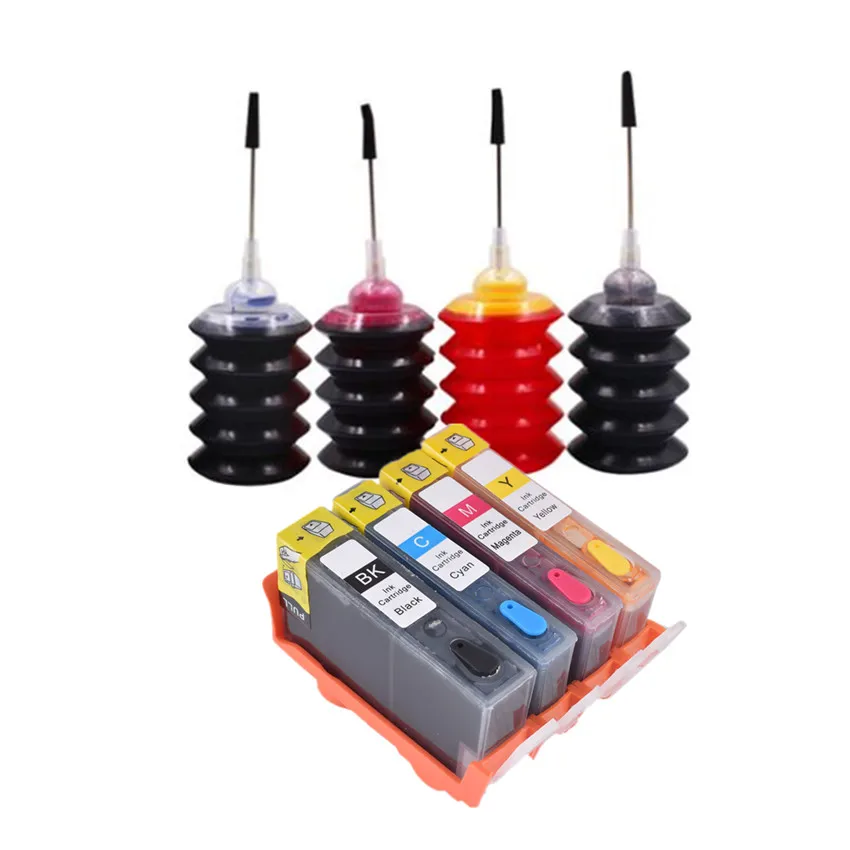 BLOOM compatible FOR HP 364 xl hp364 ink cartridge refill ink kit for HP Photosmart 5510 5511 5512 5514 5515 5520 5522 5524 6510
BLOOM compatible FOR HP 364 xl hp364 ink cartridge refill ink kit for HP Photosmart 5510 5511 5512 5514 5515 5520 5522 5524 6510