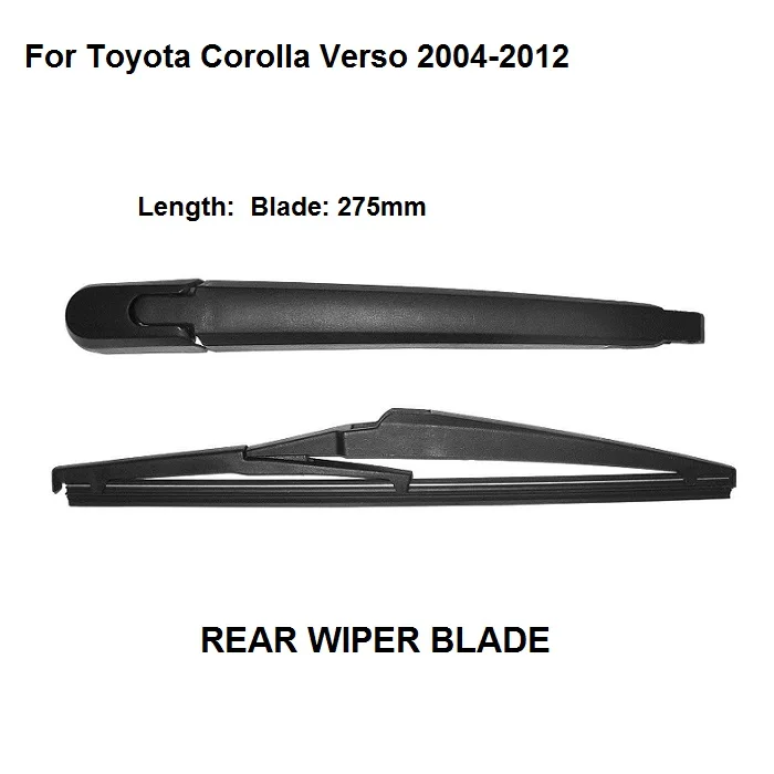 Рычаг стеклоочистителя заднего стекла для Toyota Corolla Verso 2004-2012 + набор лезвий, Новинка
Рычаг стеклоочистителя заднего стекла для Toyota Corolla Verso 2004-2012 + набор лезвий, Новинка