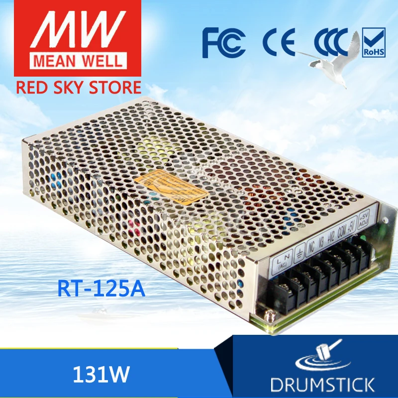 patriotic MEAN WELL RT-125A meanwell RT-125 131W Triple Output Switching Power Supply
patriotic MEAN WELL RT-125A meanwell RT-125 131W Triple Output Switching Power Supply