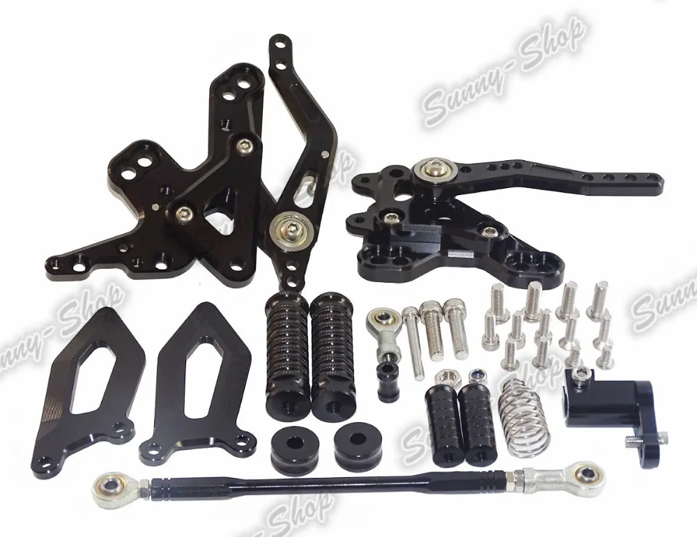 waase CNC Adjustable Rider Rear Sets Rearset Footrest Foot Rest Pegs Black For HONDA CB650F CB 650 F RC75 2014 2015 2016
waase CNC Adjustable Rider Rear Sets Rearset Footrest Foot Rest Pegs Black For HONDA CB650F CB 650 F RC75 2014 2015 2016