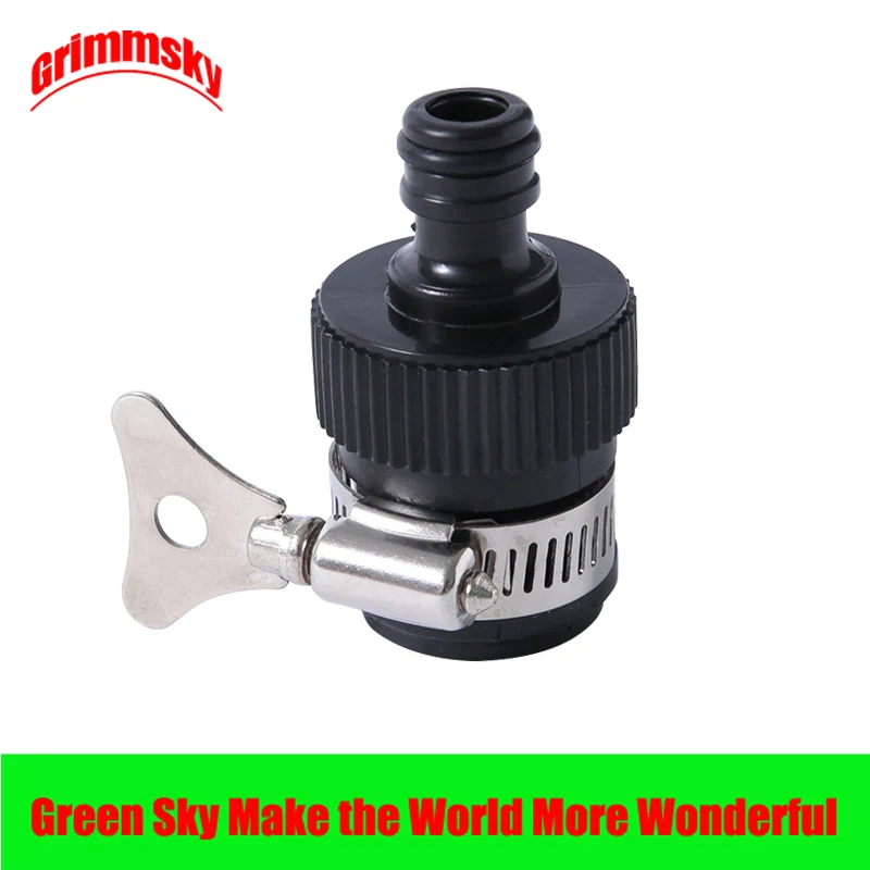 1pc garden irrigation 1/2" 3/4" faucet hose pipe adapter fast connection quick coupling tap connector
1pc garden irrigation 1/2" 3/4" faucet hose pipe adapter fast connection quick coupling tap connector