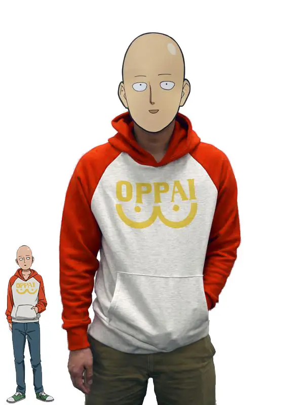 Толстовка Costumebuy One Punch Hero Saitama, толстовка Oppai Costume, костюм для косплея, куртка с капюшоном для женщин и мужчин, толстовки с длинными рукавами, ра...
Толстовка Costumebuy One Punch Hero Saitama, толстовка Oppai Costume, костюм для косплея, куртка с капюшоном для женщин и мужчин, толстовки с длинными рукавами, ра...