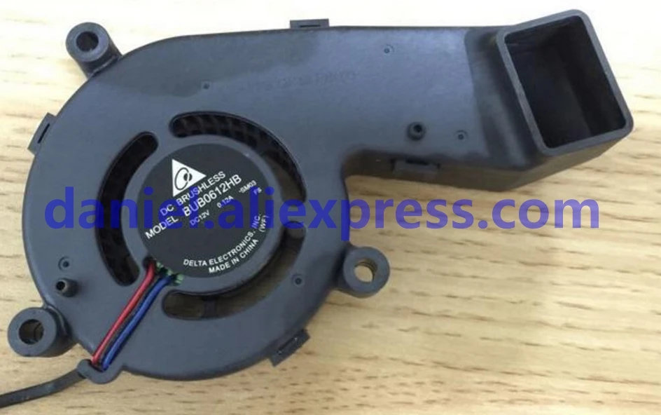 Delta BUB0612HB 12V 0.12A Vivitek Lisen Projector/Instrument D825mX Bulb Turbine Fan
Delta BUB0612HB 12V 0.12A Vivitek Lisen Projector/Instrument D825mX Bulb Turbine Fan