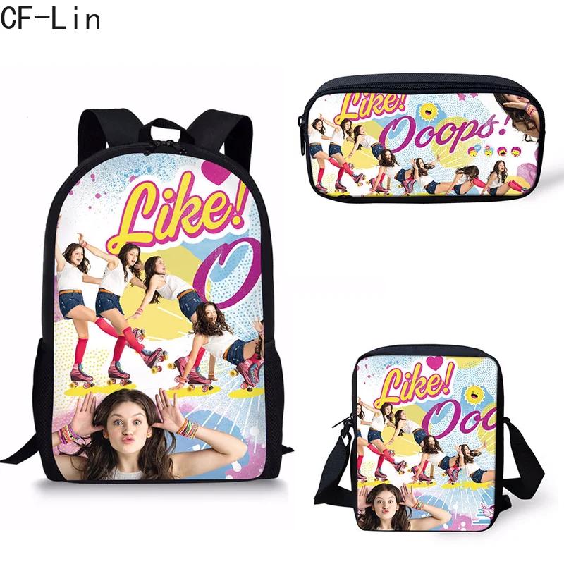2020 New Hot 3Pcs/Set Soy Luna Printing School Bags Kids Boy School Backpacks Shoulder Bagpack Children Bookbag Satchel
2020 New Hot 3Pcs/Set Soy Luna Printing School Bags Kids Boy School Backpacks Shoulder Bagpack Children Bookbag Satchel