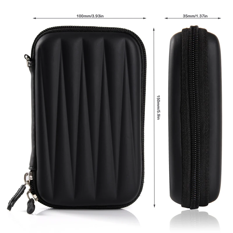 ORICO 2.5 Inch HDD Protection Bag EVA External Storage Hard Case HDD SSD Bag for Power Bank USB Cable Charger Power Bank Case
ORICO 2.5 Inch HDD Protection Bag EVA External Storage Hard Case HDD SSD Bag for Power Bank USB Cable Charger Power Bank Case
