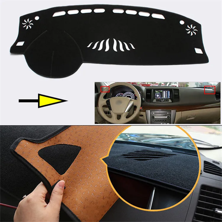 New Interior Dashboard Carpet Photophobism Protective Pad Mat For Nissan Teana/Cedric 2008-2012
New Interior Dashboard Carpet Photophobism Protective Pad Mat For Nissan Teana/Cedric 2008-2012