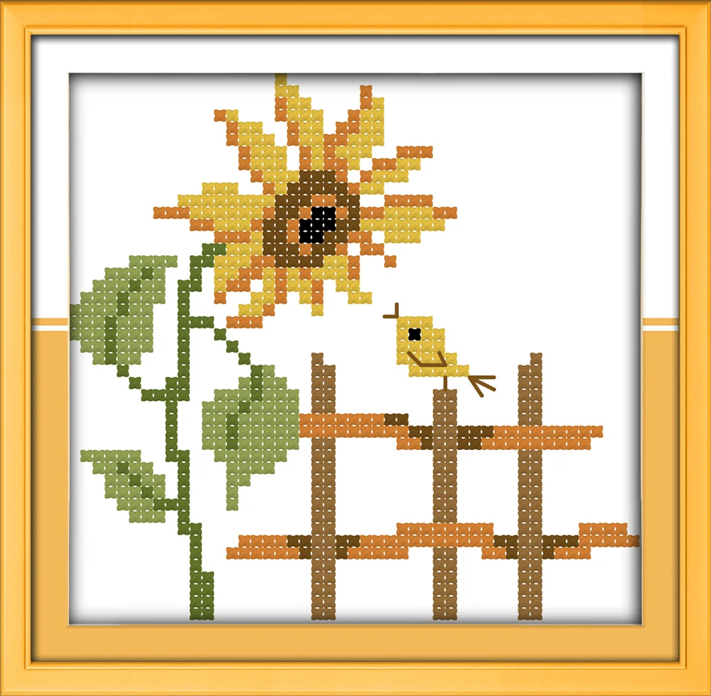 Sunflower cross stitch kits animal bird cartoon child Aida count 14ct 11ct printed embroidery DIY handmade needlework supply
Sunflower cross stitch kits animal bird cartoon child Aida count 14ct 11ct printed embroidery DIY handmade needlework supply