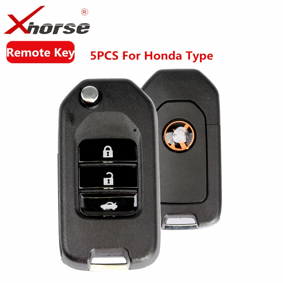 Пульт дистанционного управления XHORSE VVDI2 для Honda Type X004 универсальный пульт 3 кнопки